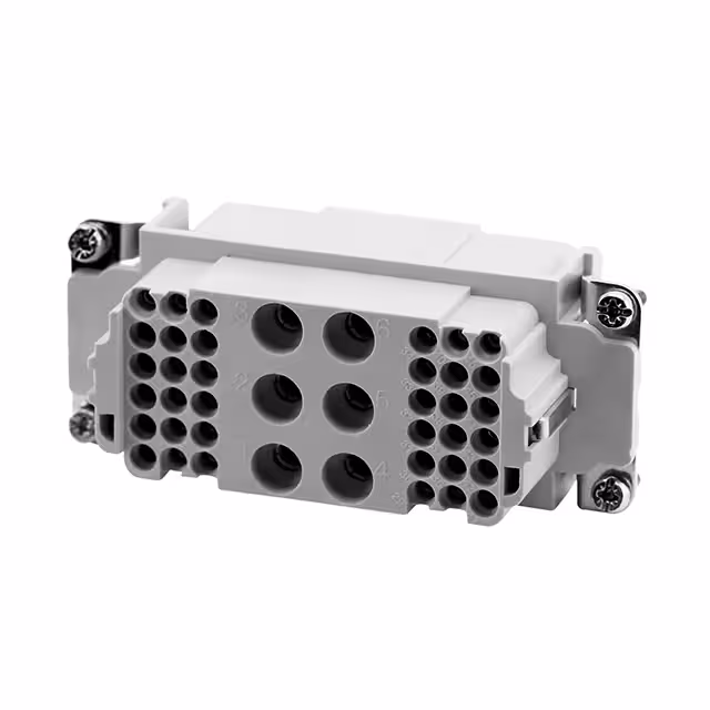 C146 10B042 500 13 Amphenol Tuchel Industrial  Moduli di inserti per connettori per impieghi gravosi